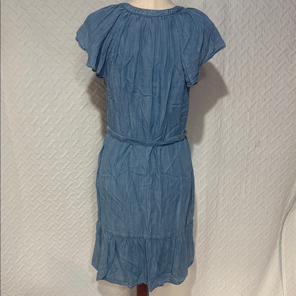 Vineyard Vines Chambray Blue Dress - Picture 2 of 4